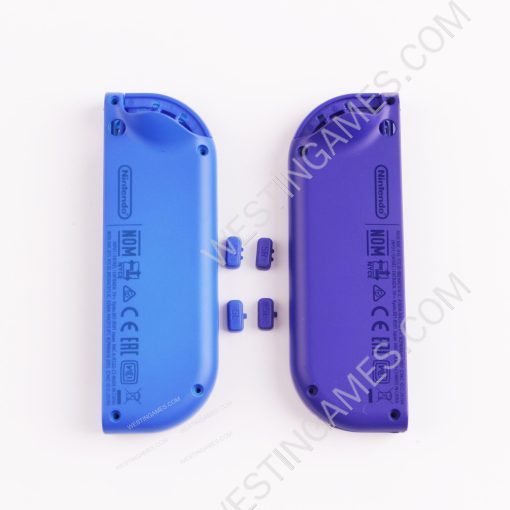 Left and Right Housing Cover Case with SL SR Button Set for Switch Joy-con Zelda Blue - Image 2