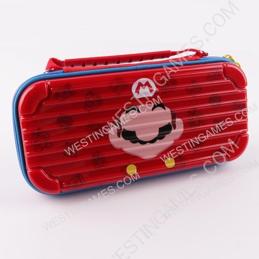 Limited Red and Blue Protective Storage Hard Case Carrying Bag for Switch - Mario icon