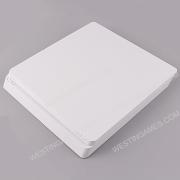 Replacement Top + Bottom Housing Case with Screwdriver for PS4 Slim Console CUH-2000 - White