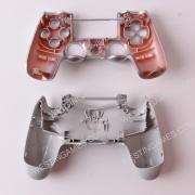 Replacement Top and Bottom Housing Shell Case for ps4 Controller JDM-050 - Siliver 04