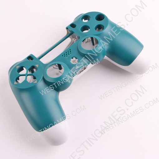 Replacement Top and Bottom Housing Shell Case for ps4 Controller JDM-050 - Alpine Green - Image 2