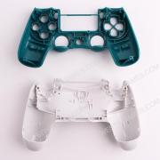 Replacement Top and Bottom Housing Shell Case for ps4 Controller JDM-050 - Alpine Green 04