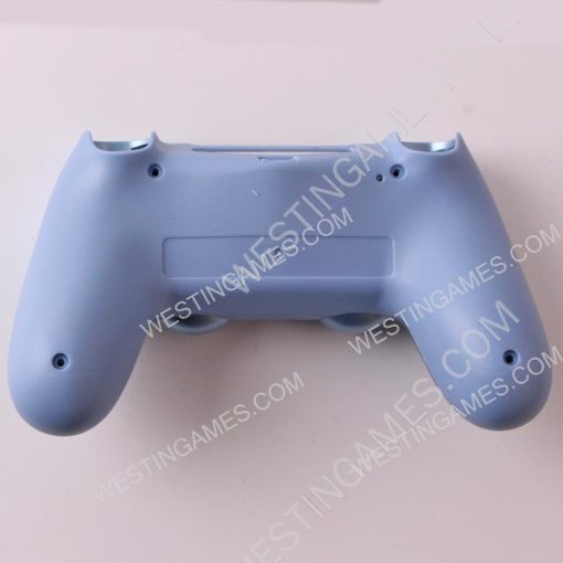 Replacement Top and Bottom Housing Shell Case for ps4 Controller JDM-050 - Titanium Blue - Image 3