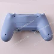 Replacement Top and Bottom Housing Shell Case for ps4 Controller JDM-050 - Titanium Blue 03