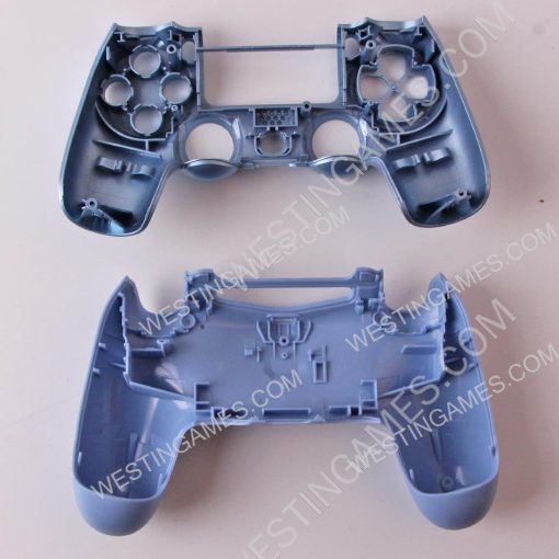 Replacement Top and Bottom Housing Shell Case for ps4 Controller JDM-050 - Titanium Blue - Image 4