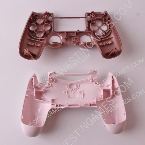 Replacement Top and Bottom Housing Shell Case for ps4 Controller JDM-050 - Rose Gold - Image 4
