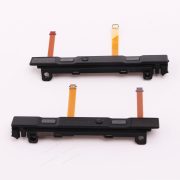 OEM Complete Left Right Plastic Rail Assembly with Flex Cable for NS switch Joy-con Grey 03
