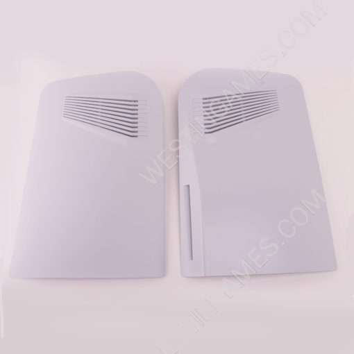 Replacement New Housing Case Faceplate Cover with Vented Design for PS5 UHD System - White