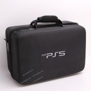 Protective Deluxe Bag Adjustable Handle Bag Travel Carrying Case For For PS5 Console - Black