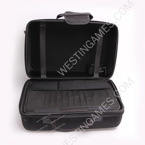 Protective Deluxe Bag Adjustable Handle Bag Travel Carrying Case For For PS5 Console - Black - Image 3