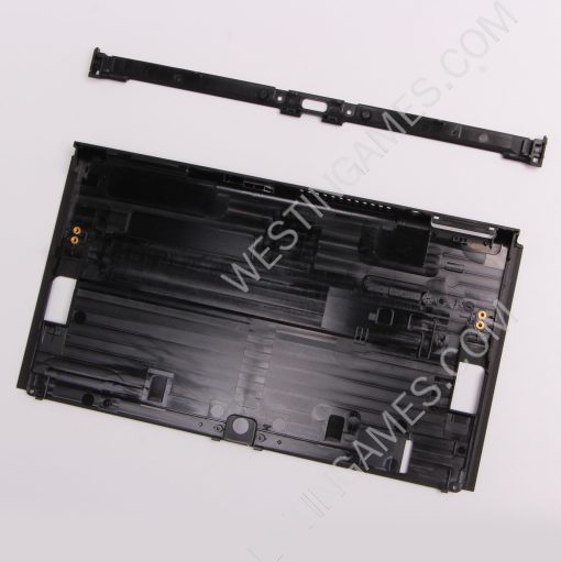 Original Replacement Rear Back Cover with Bottom Frame for NS switch OLED Console Black - Image 2