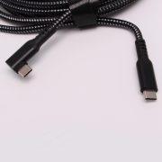 Link Cable 16FT 3.0 Type-C to C Nylon Braided PC Connect Power Data Extension Charging Cord Virtual Reality Gaming Accessories for Oculus Quest 2 - Black 02
