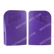 Replacement Red Housing Case Faceplate Cover with Vented Design for PS5 HUD System - Purple
