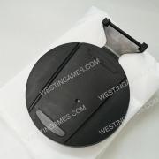 Vertical Stand Holder Game Console Dock Mount Bracket Base Support with Fixing Screw Accessory for PS5 DE Host