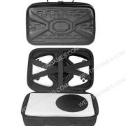Carrying Case Storage Bag Portable EVA Hard Carry Case Host Game Console Wireless Controllers Bag for Xbox Series S