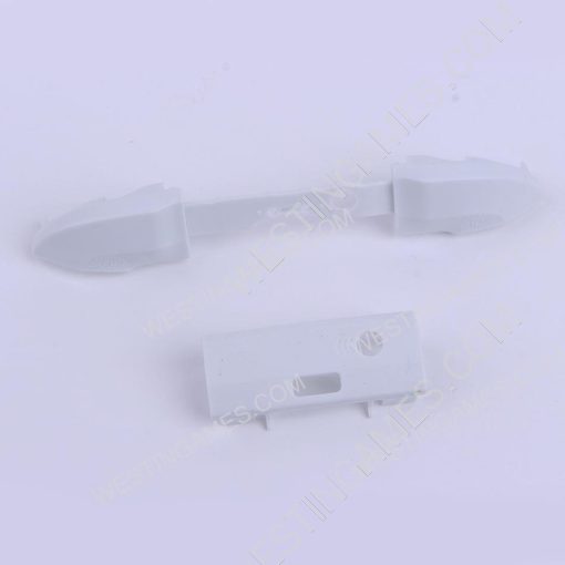Replacement lb rb Trigger Button with Middle Piece Frame for XBOX Series x Controller - White