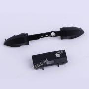 Replacement lb rb Trigger Button with Middle Piece Frame for XBOX Series x Controller - Black