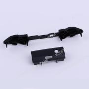 Replacement lb rb Trigger Button with Middle Piece Frame for XBOX Series x Controller - Black 03