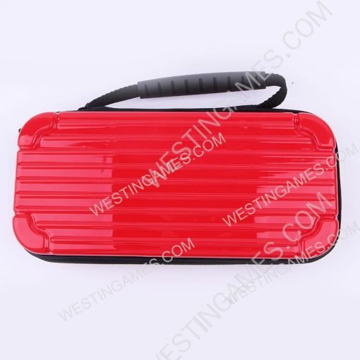 Red Protective Storage Hard Case Carrying Bag for Switch and OLED - Mario A - Image 2