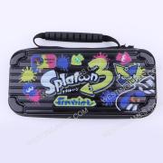 Black Protective Storage Hard Case Carrying Bag for Switch and OLED - Splatoon 3