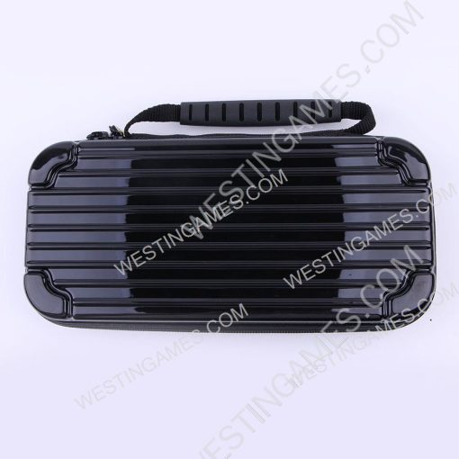 Black Protective Storage Hard Case Carrying Bag for Switch and OLED - Splatoon 3 - Image 2