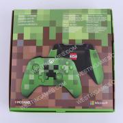 Wireless Bluetooth Gamepad Controller with Packing for XBOX ONE Slim Windows PC - Minecraft Green OEM A+ 02