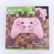 Wireless Bluetooth Gamepad Controller with Packing for XBOX ONE Slim Windows PC - Minecraft Pink OEM A+