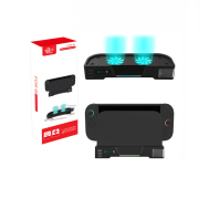Cooling Fan External Game Console Base Stand with Game Card Slot and USB Hub For Switch 2