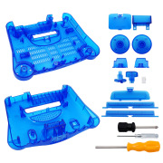 Replacement Housing Shell Case Compatible For N64 Game Console - Translucent Blue