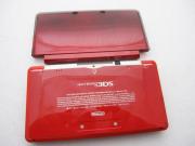 Replacement Full Housing Shell Case with Buttons and Screws for Nintendo 3DS - Flame Red
