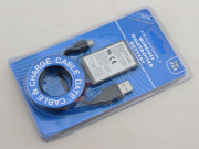 1000mAh 3.7V Li-ion Battery Pack with USB Charging Cable for PS4 Wireless Controller