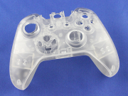Replacement Complete Clear Housing Shell Case for XBOX ONE Controller - Transparent White 02