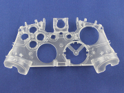 Replacement Complete Clear Housing Shell Case for XBOX ONE Controller - Transparent White 06