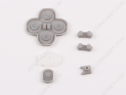 Replacement Buttons Conductive D-Pad Rubber 5-Piece Set for NS Switch Right Joy-con