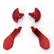 Replace Metal Paddles Accessories For PS5 Edge Elite Handle Metal Back Key - Red 02