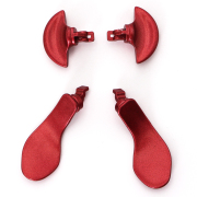 Replace Metal Paddles Accessories For PS5 Edge Elite Handle Metal Back Key - Red 06