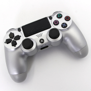 Wireless Dualshock 4 Gamepad Controller Nude Pack for Playstation 4 PS4 Slim Pro - Siliver 04