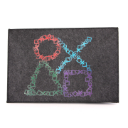 Horizontal Black Protective Dust Prevent Cover Sleeve for PS5 Console - BIg PS Logo