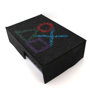 Horizontal Black Protective Dust Prevent Cover Sleeve for PS5 Console - BIg PS Logo 05