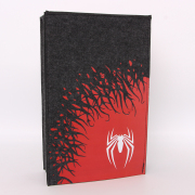 Black Protective Dust Prevent Cover Sleeve for PS5 Slim HUD and DE Console - Spider Man 03