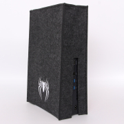 Black Protective Dust Prevent Cover Sleeve for PS5 Slim HUD and DE Console - Spider Man 06