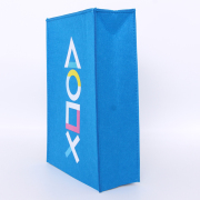 Blue Protective Dust Prevent Cover Sleeve for PS5 Slim Console - PS Logo 05