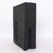 Black Protective Dust Prevent Cover Sleeve for PS5 Console - The last of us 06