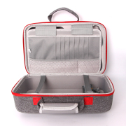 Protective Deluxe Bag Adjustable Handle Bag Travel Carrying Case For PS5 Slim Console - Grey 03