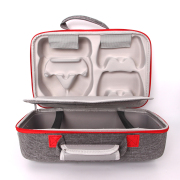 Protective Deluxe Bag Adjustable Handle Bag Travel Carrying Case For PS5 Slim Console - Grey 04