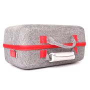 Protective Deluxe Bag Adjustable Handle Bag Travel Carrying Case For PS5 Slim Console - Grey 06