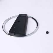 Vertical Base Stand Metal Bracket Holder for PS5 and PS5 Slim Disc and Digital Edition Console Silver OEM A+ 06