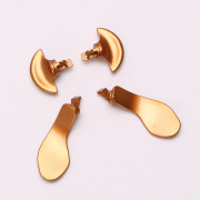 Replace Metal Paddles Accessories For PS5 Edge Elite Handle Metal Back Key - Bright Gold