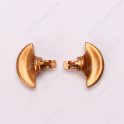 Replace Metal Paddles Accessories For PS5 Edge Elite Handle Metal Back Key - Bright Gold 04