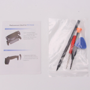 Replacement Housing Cover Front Back Plates Case with Screwdrives for PlayStation Portal Handheld Game Controller Spider Man 05